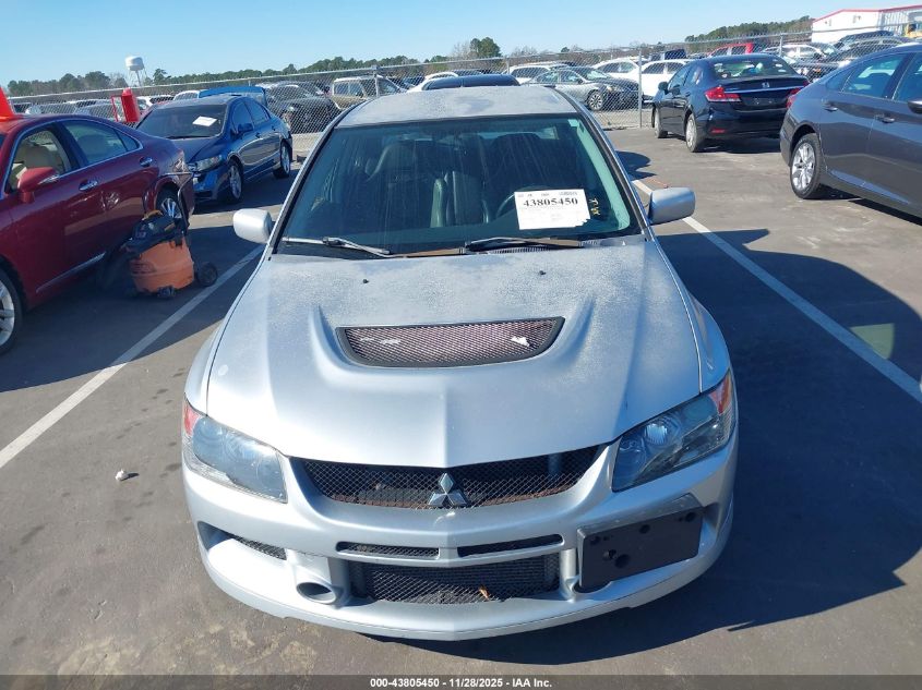 2006 Mitsubishi Lancer Evolution Ix/Mr VIN: JA3AH86C66U051337 Lot: 43805450