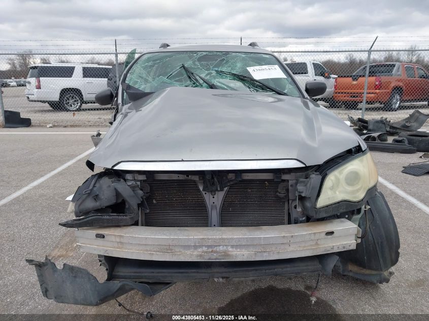 2008 Subaru Outback 2.5I/2.5I L.l. Bean Edition VIN: 4S4BP61C187353569 Lot: 43805453