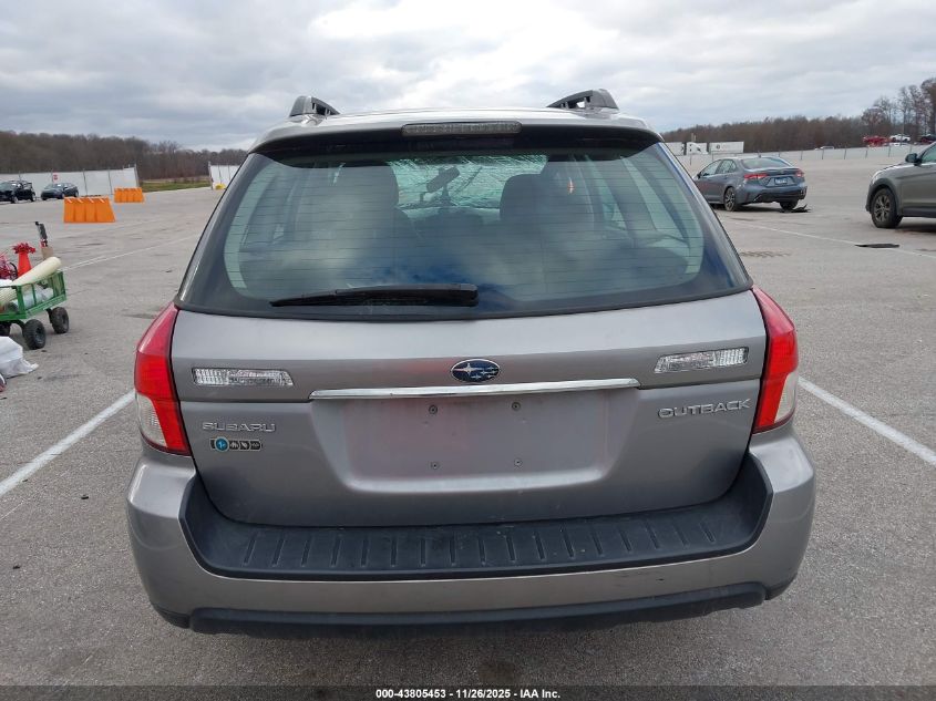 2008 Subaru Outback 2.5I/2.5I L.l. Bean Edition VIN: 4S4BP61C187353569 Lot: 43805453