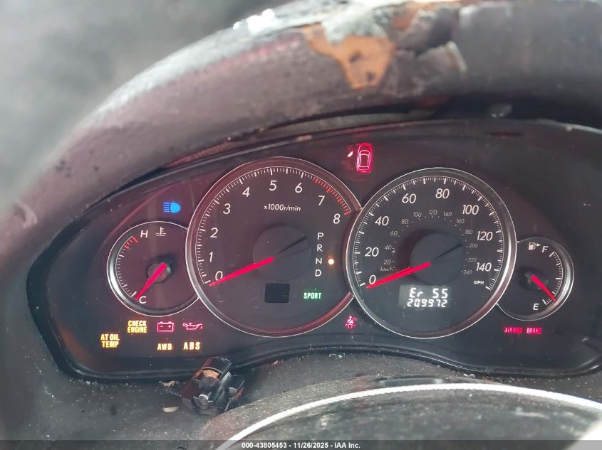 2008 Subaru Outback 2.5I/2.5I L.l. Bean Edition VIN: 4S4BP61C187353569 Lot: 43805453