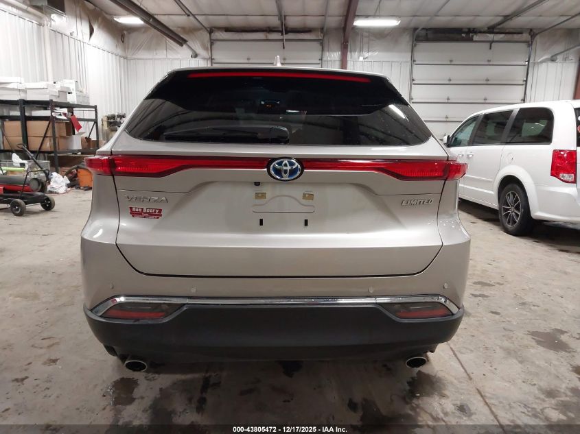 2023 Toyota Venza Limited VIN: JTEAAAAH8PJ141992 Lot: 43805472