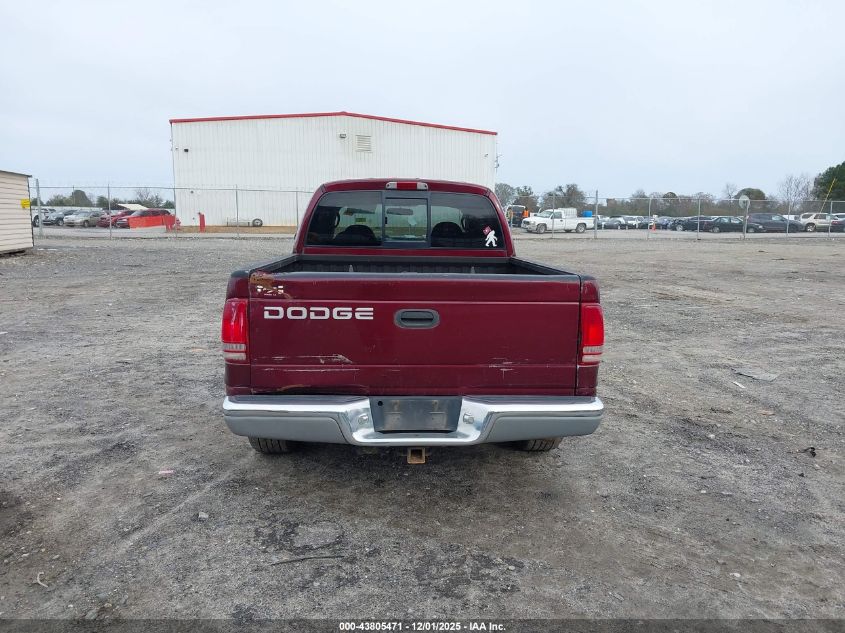 2002 Dodge Dakota Slt VIN: 1B7HL48NX2S531750 Lot: 43805471