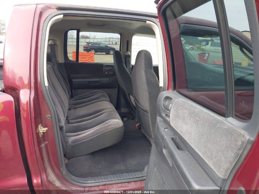 2002 Dodge Dakota Slt VIN: 1B7HL48NX2S531750 Lot: 43805471