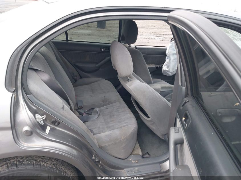 2005 Honda Civic Lx VIN: 2HGES165X5H523037 Lot: 43805493