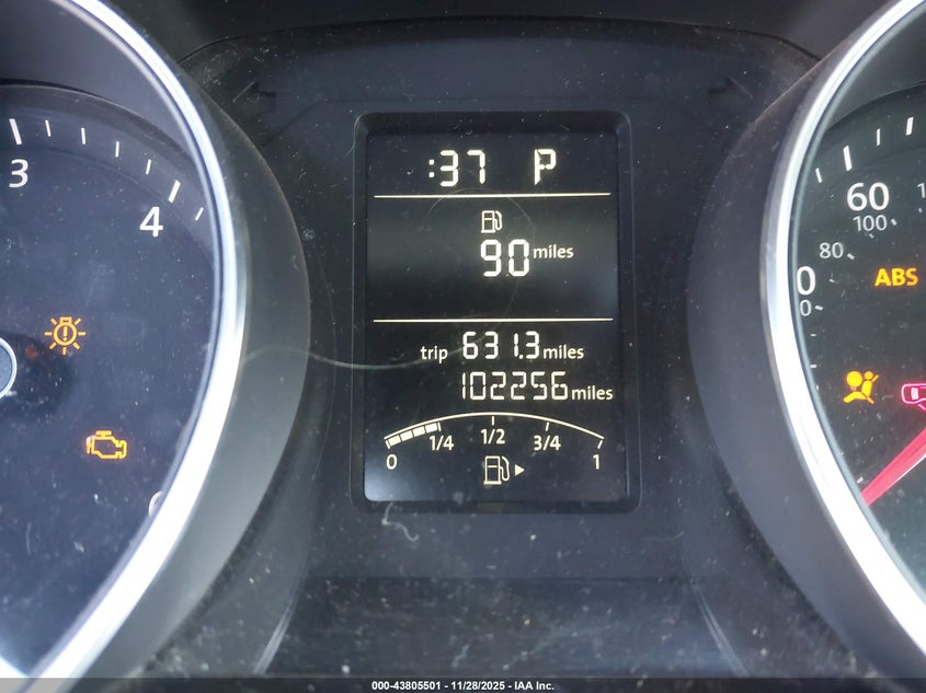 2015 Volkswagen Jetta 2.0L Tdi Se VIN: 3VWLA7AJ3FM255643 Lot: 43805501