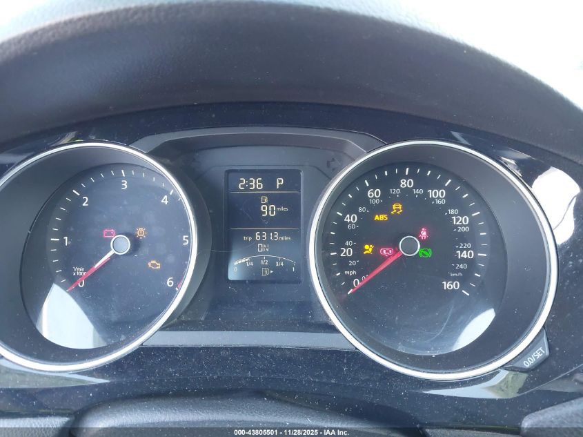 2015 Volkswagen Jetta 2.0L Tdi Se VIN: 3VWLA7AJ3FM255643 Lot: 43805501