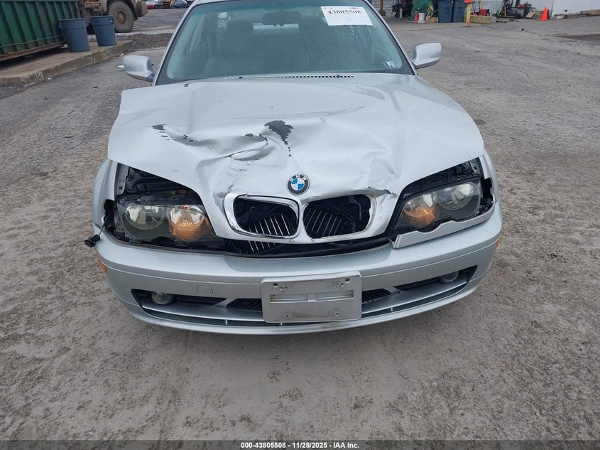 2002 BMW 325Ci VIN: WBABN33412PG58995 Lot: 43805508
