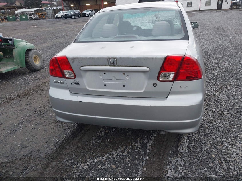 2004 Honda Civic Ex VIN: JHMES26754S001704 Lot: 43805512