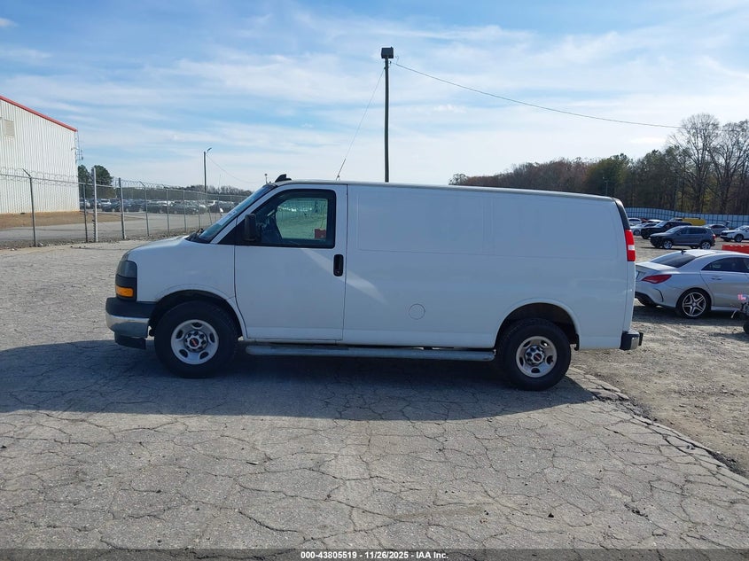 2021 GMC Savana Cargo Rwd 2500 Regular Wheelbase Work Van VIN: 1GTW7AF77M1188127 Lot: 43805519