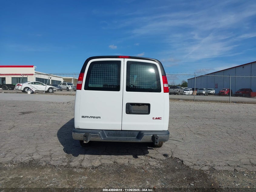 2021 GMC Savana Cargo Rwd 2500 Regular Wheelbase Work Van VIN: 1GTW7AF77M1188127 Lot: 43805519