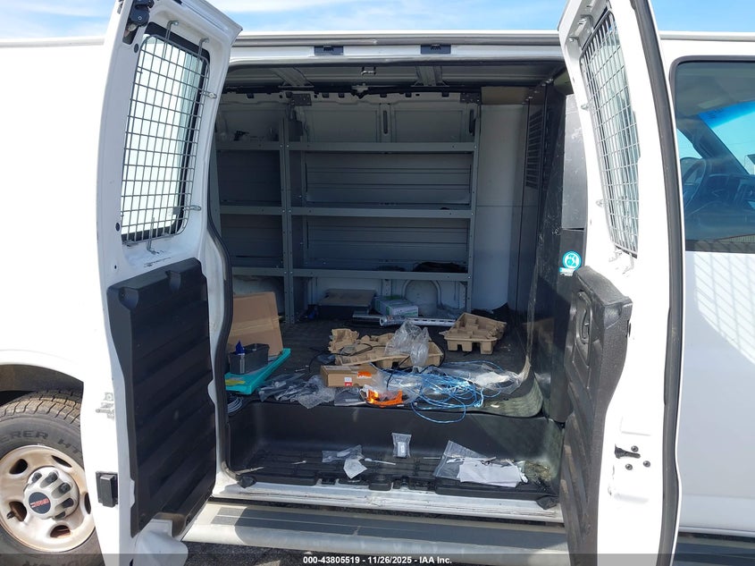 2021 GMC Savana Cargo Rwd 2500 Regular Wheelbase Work Van VIN: 1GTW7AF77M1188127 Lot: 43805519