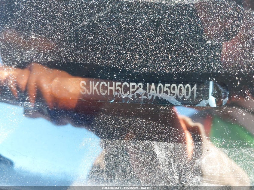 2018 Infiniti Qx30 Luxury VIN: SJKCH5CP3JA059001 Lot: 43805541