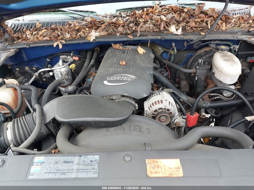 2003 Chevrolet Silverado 1500 Work Truck VIN: 1GCEK14V53Z257327 Lot: 43805542