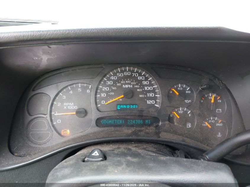 2003 Chevrolet Silverado 1500 Work Truck VIN: 1GCEK14V53Z257327 Lot: 43805542