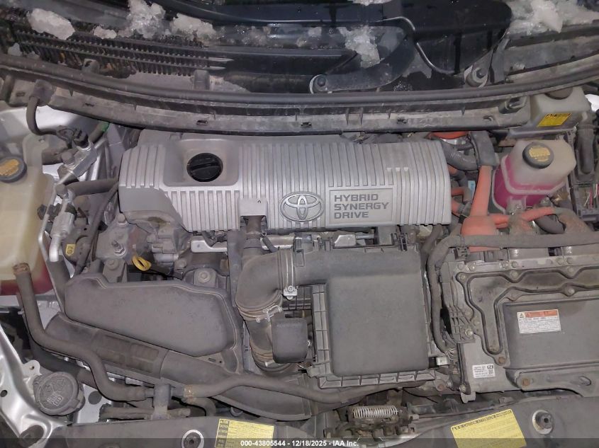 2014 Toyota Prius Two VIN: JTDKN3DUXE1737135 Lot: 43805544