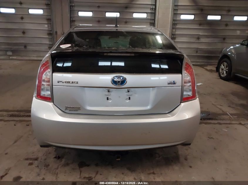 2014 Toyota Prius Two VIN: JTDKN3DUXE1737135 Lot: 43805544