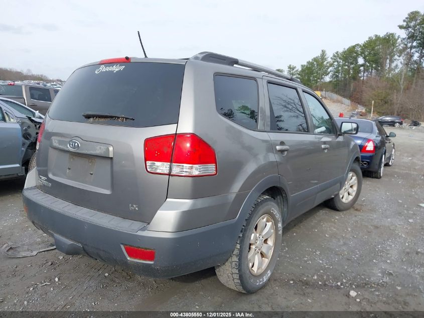KNDJJ741895011373 2009 KIA MOHAVE (BORREGO) photo no. 4