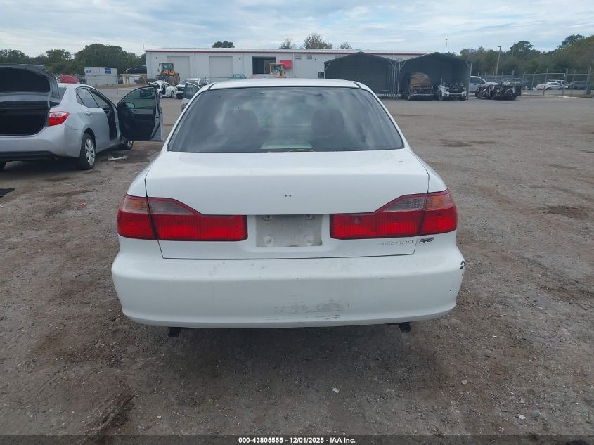 2000 Honda Accord 3.0 Ex VIN: 1HGCG1650YA086385 Lot: 43805555