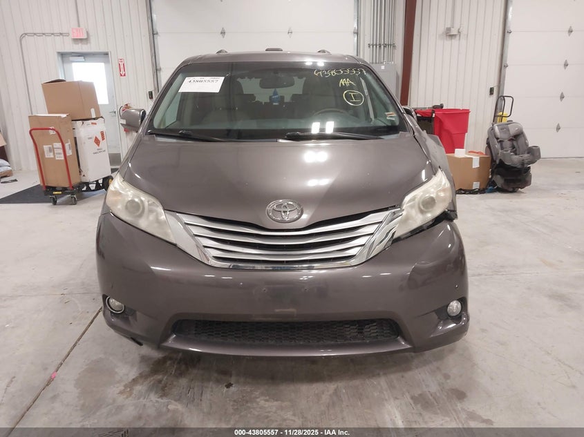 2013 Toyota Sienna Limited V6 7 Passenger VIN: 5TDYK3DC3DS347859 Lot: 43805557