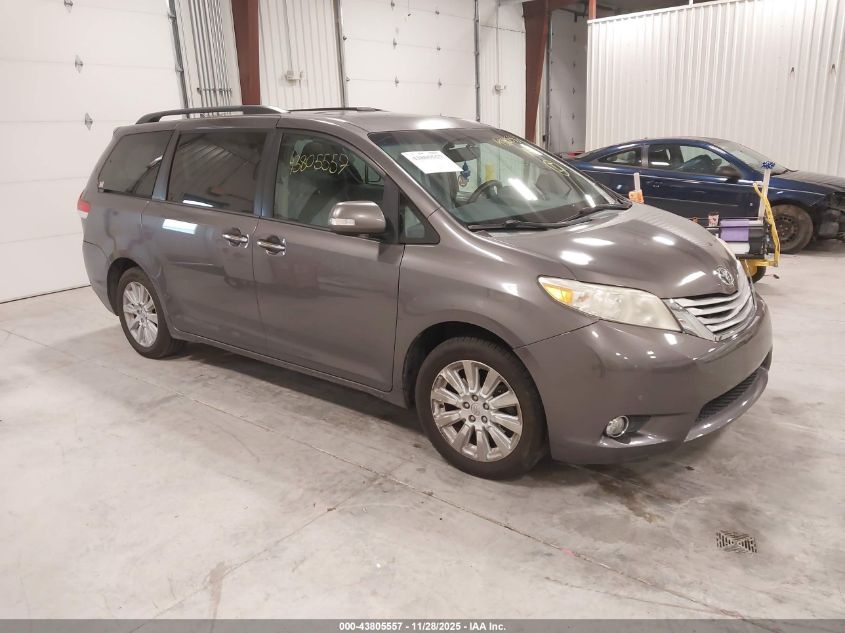 TOYOTA SIENNA LIMITED V6 7 PASSENGER