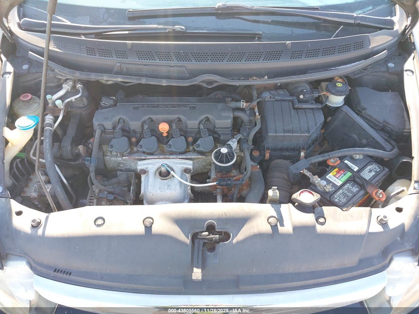 2008 Honda Civic Lx VIN: 2HGFA16548H356881 Lot: 43805560