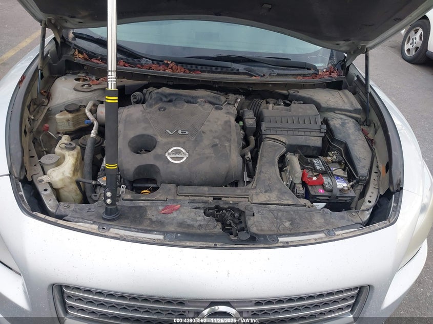 2009 Nissan Maxima 3.5 Sv VIN: 1N4AA51E89C802788 Lot: 43805562