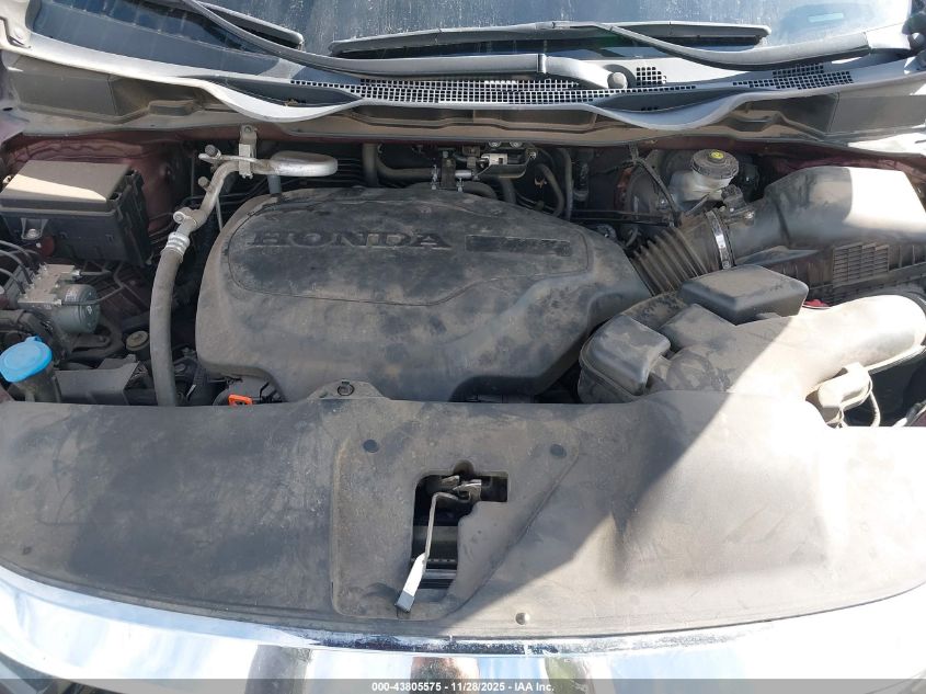 2021 Honda Odyssey Elite VIN: 5FNRL6H90MB016307 Lot: 43805575