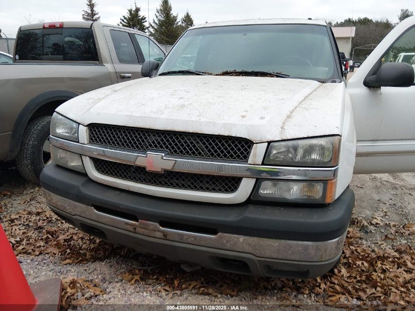 2003 Chevrolet Silverado 1500 Ls VIN: 2GCEK19T031311410 Lot: 43805591