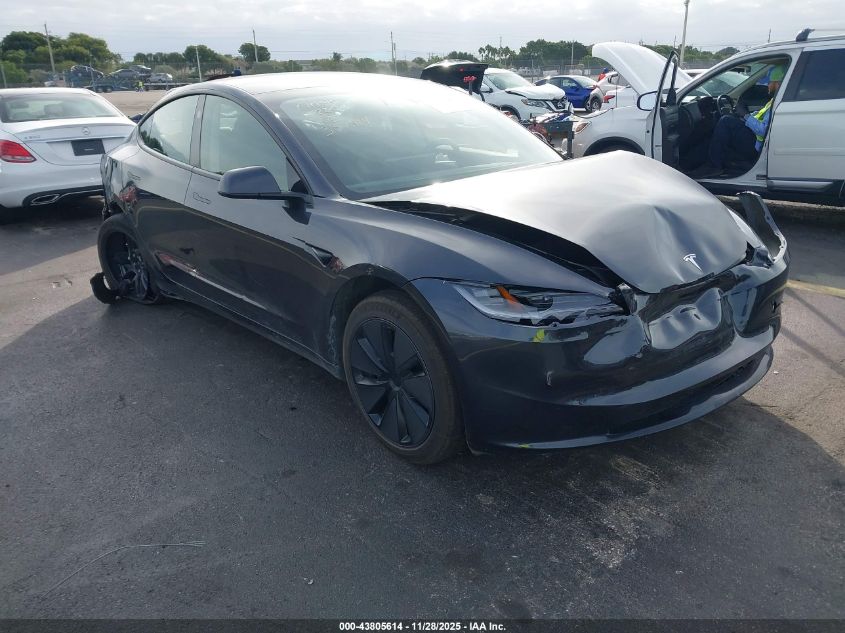 TESLA MODEL 3 LONG RANGE REAR-WHEEL DRIVE/STANDARD REAR-WHEEL DRIVE