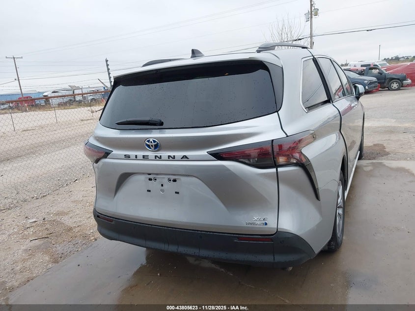 2024 Toyota Sienna Xle VIN: 5TDYRKEC3RS196517 Lot: 43805623