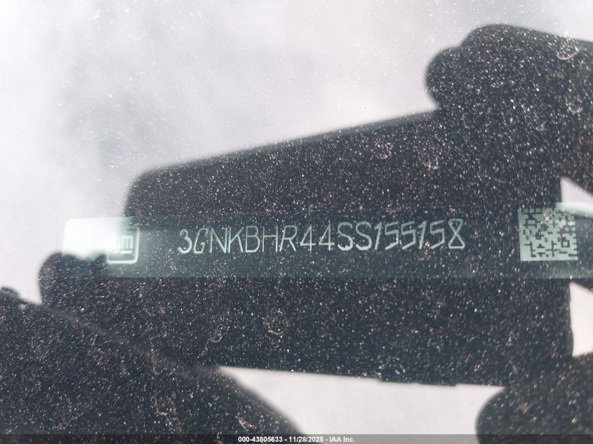 2025 Chevrolet Blazer Awd 2Lt VIN: 3GNKBHR44SS155158 Lot: 43805633