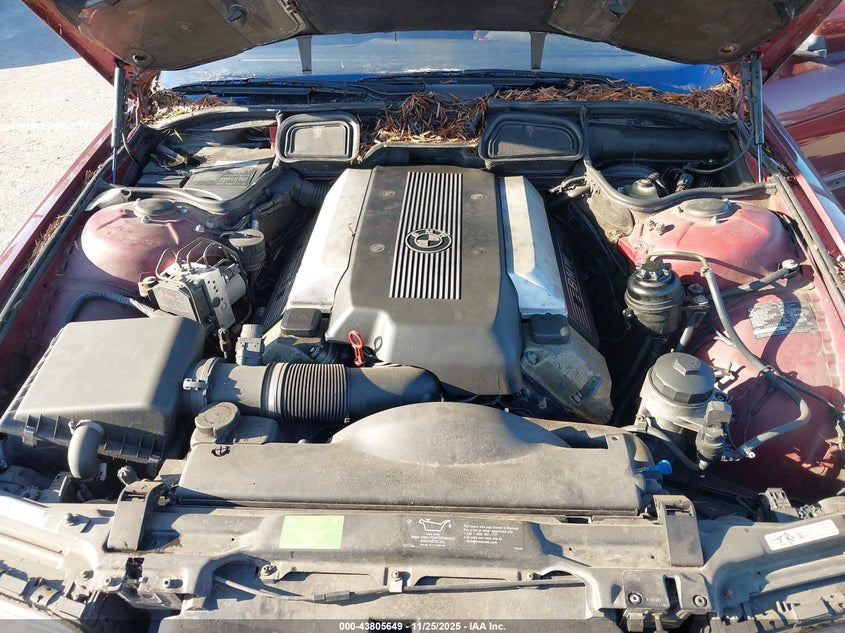 2000 BMW 740Il VIN: WBAGH8347YDP13452 Lot: 43805649