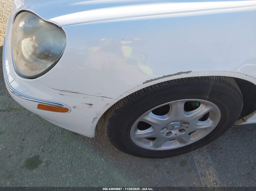 2002 Mercedes-Benz S 430 VIN: WDBNG70J82A297274 Lot: 43805667