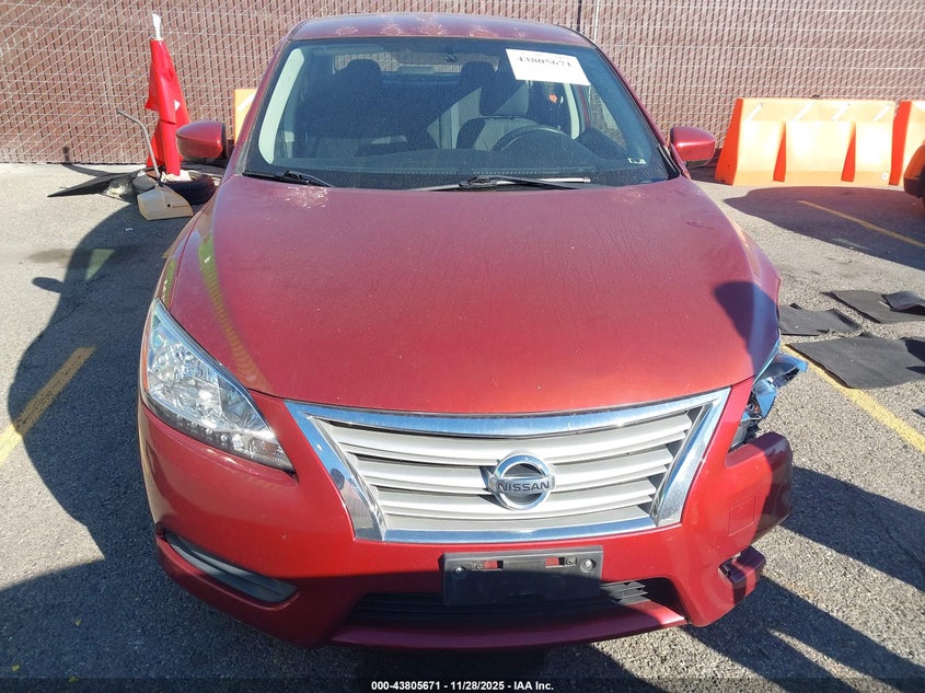 2015 Nissan Sentra Sv VIN: 3N1AB7AP2FY311868 Lot: 43805671