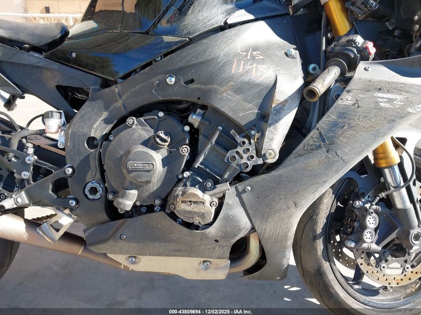 2024 Yamaha Yzfr1 VIN: JYARN66YXRA001121 Lot: 43805694