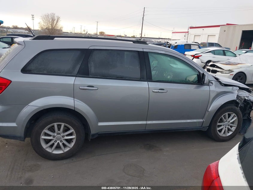 2017 Dodge Journey Sxt Awd VIN: 3C4PDDBG0HT575363 Lot: 43805701