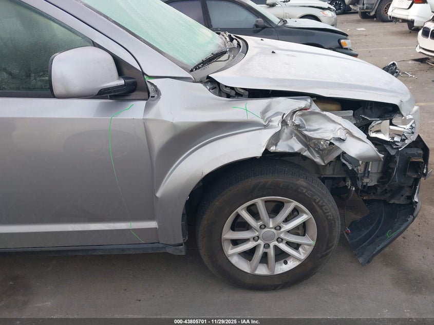 2017 Dodge Journey Sxt Awd VIN: 3C4PDDBG0HT575363 Lot: 43805701