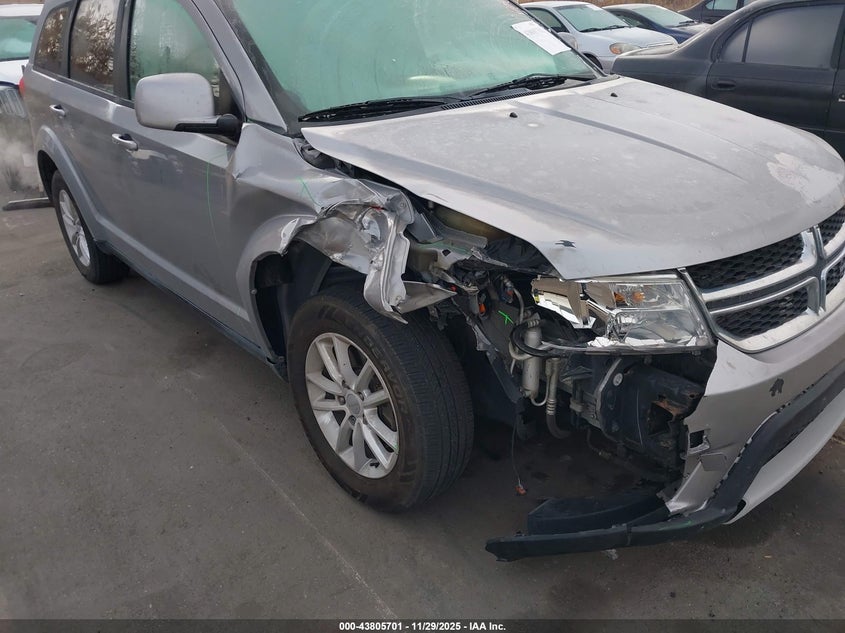 2017 Dodge Journey Sxt Awd VIN: 3C4PDDBG0HT575363 Lot: 43805701