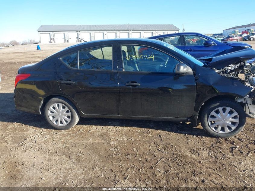 2015 Nissan Versa 1.6 S VIN: 3N1CN7AP7FL801462 Lot: 43805724
