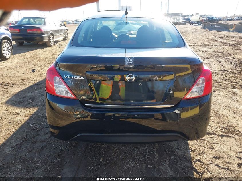 2015 Nissan Versa 1.6 S VIN: 3N1CN7AP7FL801462 Lot: 43805724