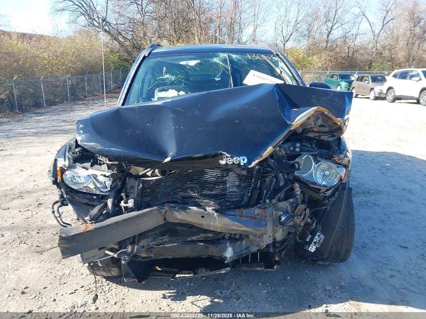 2017 Jeep Compass High Altitude Fwd VIN: 1C4NJCEA7HD130531 Lot: 43805725