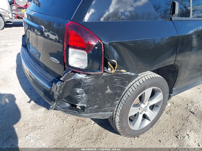 2017 Jeep Compass High Altitude Fwd VIN: 1C4NJCEA7HD130531 Lot: 43805725