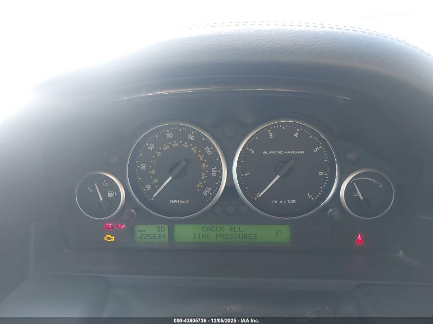 2007 Land Rover Range Rover Supercharged VIN: SALMF13487A259658 Lot: 43805736