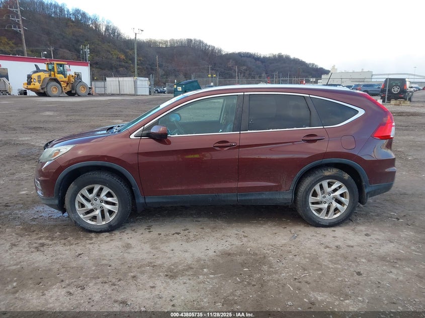 2015 Honda Cr-V Ex-L VIN: 5J6RM4H70FL051035 Lot: 43805735