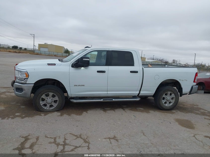 2024 Ram 2500 Big Horn 4X4 6'4 Box VIN: 3C6UR5DJ9RG336298 Lot: 43805765