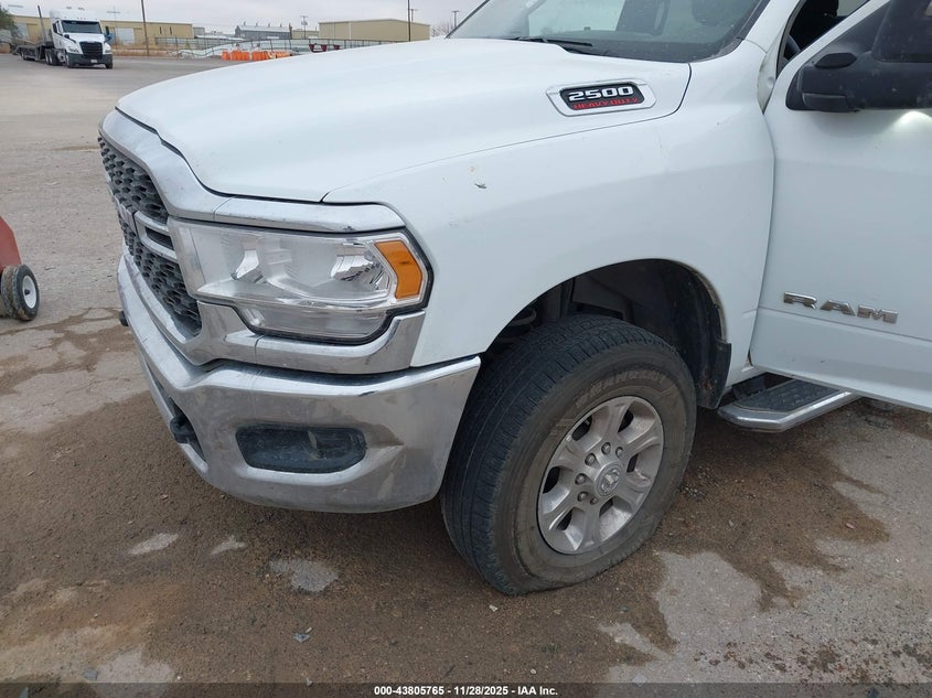 2024 Ram 2500 Big Horn 4X4 6'4 Box VIN: 3C6UR5DJ9RG336298 Lot: 43805765