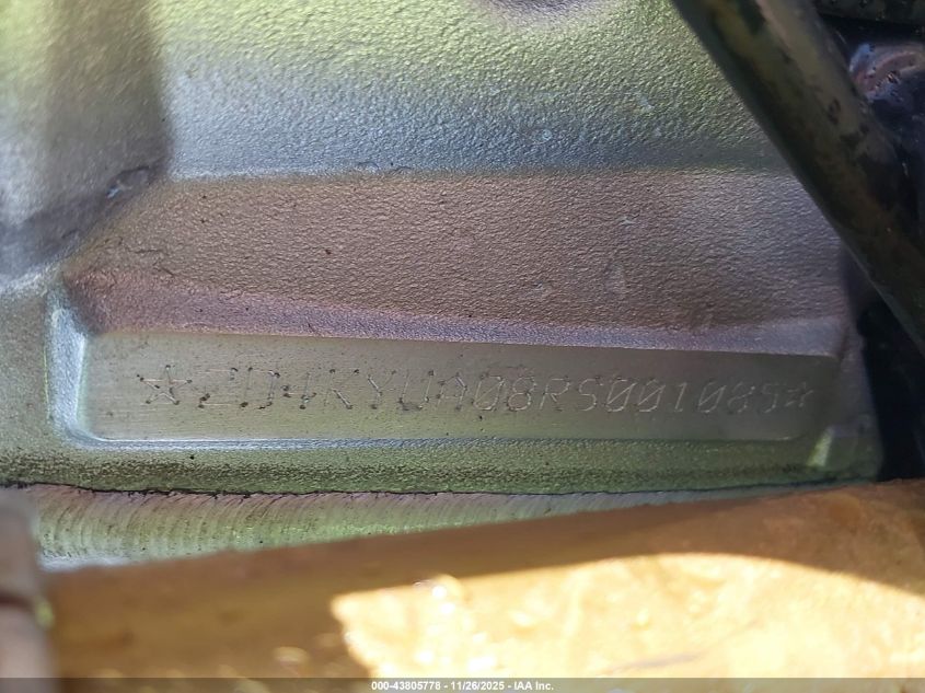 2024 Aprilia Rsv4 1100 VIN: ZD4KYUA08RS001085 Lot: 43805778