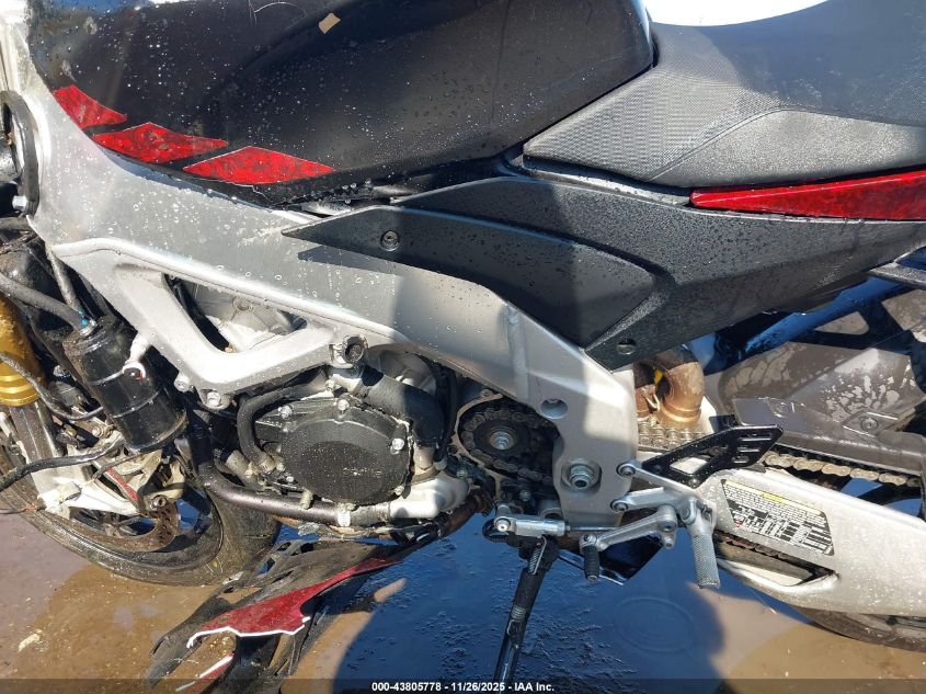 2024 Aprilia Rsv4 1100 VIN: ZD4KYUA08RS001085 Lot: 43805778