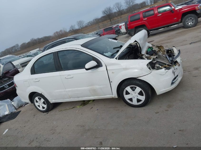 2008 Chevrolet Aveo Ls VIN: KL1TD56678B110545 Lot: 43805782