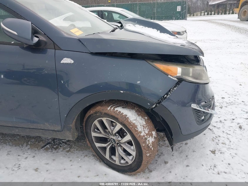 2015 Kia Sportage Lx VIN: KNDPBCAC3F7746865 Lot: 43805791